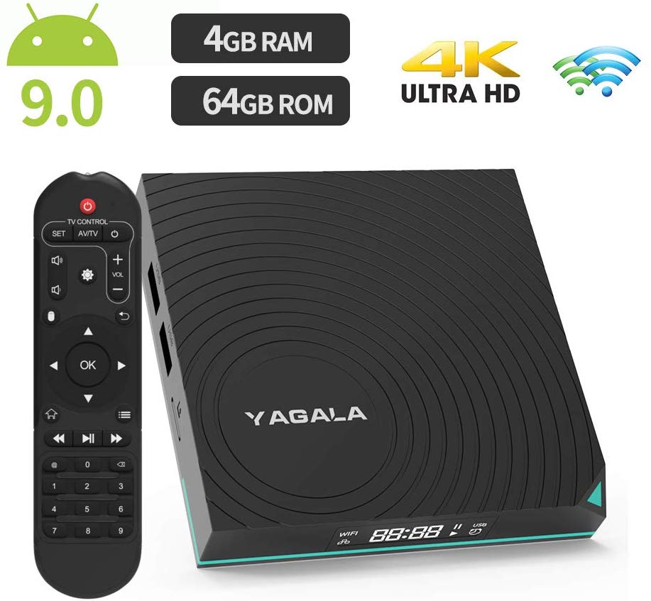 YAGALA Y1 TV Box RK3318 CPU 4GB Ram 64GB ROM Android 9 WIFI YAGALA Y1 TV Box RK3318 CPU 4GB Ram 64GB ROM Android 9 WIFI